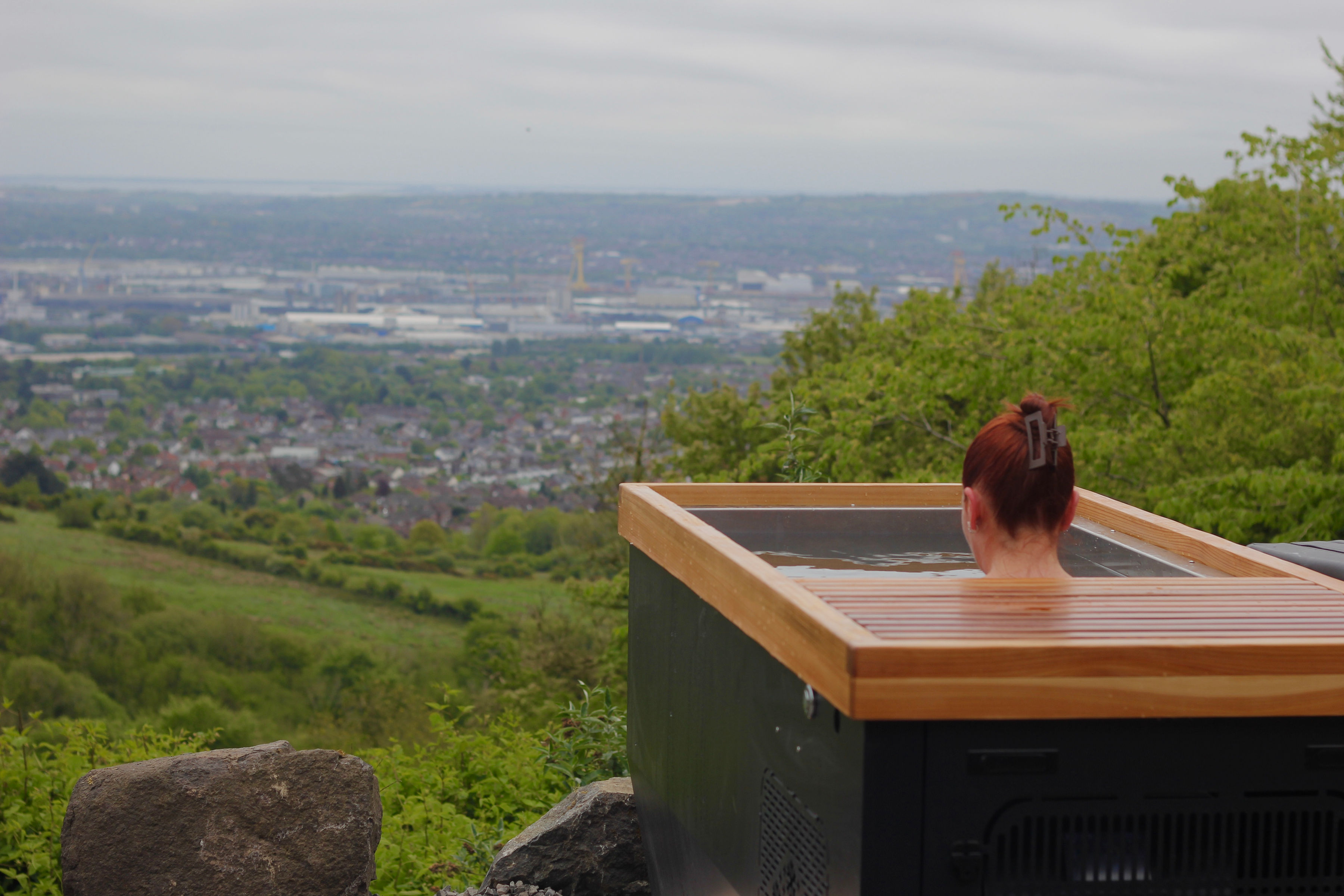 Belfast from the ice bath